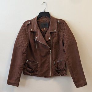 Ci Sono faux leather jacket